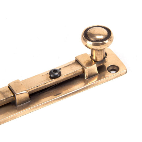 From The Anvil - Polished Bronze 4" Universal Bolt | Sku. 91935 | Trade Door Handles.