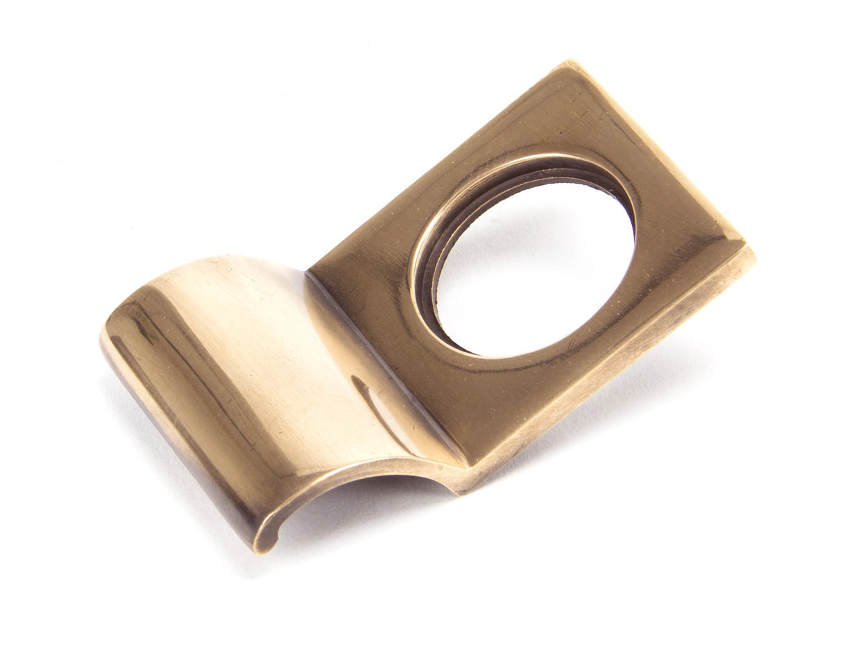 From The Anvil - Polished Bronze Rim Cylinder Pull | Sku. 91937 | Trade Door Handles.