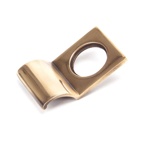 From The Anvil - Polished Bronze Rim Cylinder Pull | Sku. 91937 | Trade Door Handles.