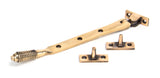 From The Anvil - Polished Bronze 8" Reeded Stay | Sku. 91938 | Trade Door Handles.