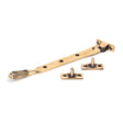 From The Anvil - Polished Bronze 8" Reeded Stay | Sku. 91938 | Trade Door Handles.