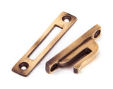 From The Anvil - Polished Bronze Locking Reeded Fastener | Sku. 91944 | Trade Door Handles.