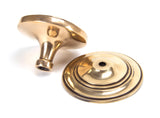 From The Anvil - Polished Bronze Art Deco Centre Door Knob | Sku. 91946 | Trade Door Handles.