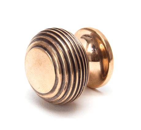 From The Anvil - Polished Bronze Beehive Cabinet Knob 30mm | Sku. 91948 | Trade Door Handles.