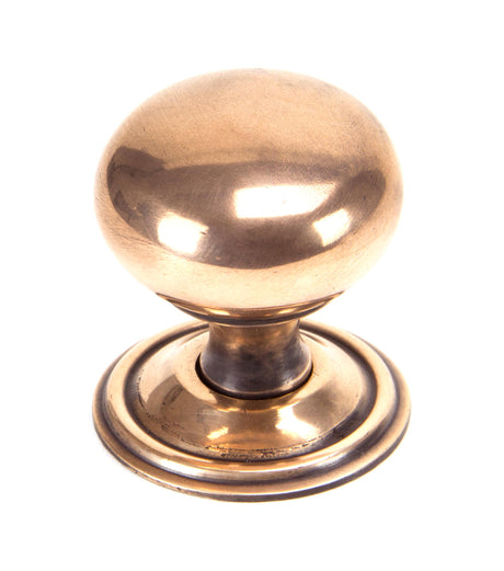 From The Anvil - Polished Bronze Mushroom Cabinet Knob 38mm | Sku. 91949 | Trade Door Handles.
