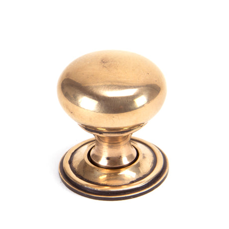 From The Anvil - Polished Bronze Mushroom Cabinet Knob 32mm | Sku. 91950 | Trade Door Handles.