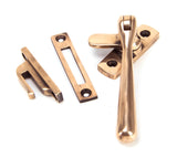 From The Anvil - Polished Bronze Locking Newbury Fastener | Sku. 91951 | Trade Door Handles.