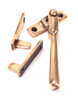 From The Anvil - Polished Bronze Night-Vent Locking Newbury Fastener | Sku. 91952 | Trade Door Handles.