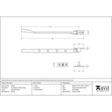 From The Anvil - Polished Bronze 10" Newbury Stay | Sku. 91956 | Trade Door Handles.