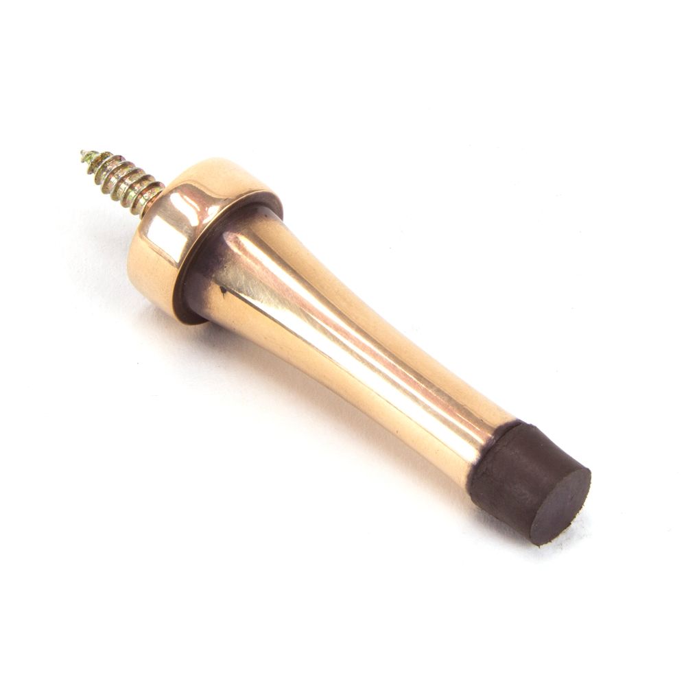From The Anvil - Polished Bronze Projection Door Stop | Sku. 91958 | Trade Door Handles.