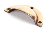 From The Anvil - Polished Bronze 4" Plain Drawer Pull | Sku. 91961 | Trade Door Handles.