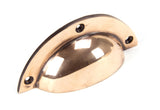 From The Anvil - Polished Bronze 4" Plain Drawer Pull | Sku. 91961 | Trade Door Handles.
