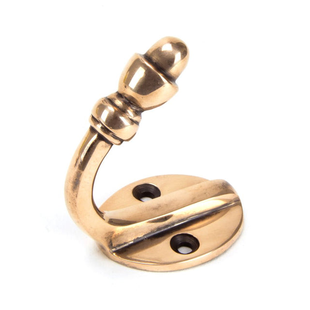 From The Anvil - Polished Bronze Coat Hook | Sku. 91962 | Trade Door Handles.