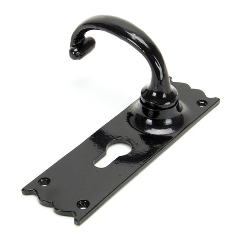 From The Anvil - Black Cottage Lever Euro Lock Set | Sku. 91966 | Trade Door Handles.