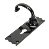From The Anvil - Black Cottage Lever Euro Lock Set | Sku. 91966 | Trade Door Handles.