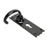 From The Anvil - Black Cottage Lever Euro Lock Set | Sku. 91966 | Trade Door Handles.