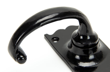 From The Anvil - Black Cottage Lever Euro Lock Set | Sku. 91966 | Trade Door Handles.