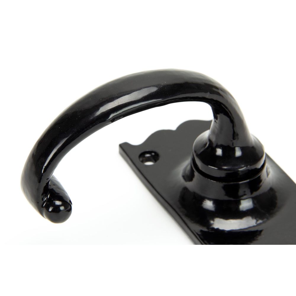 From The Anvil - Black Cottage Lever Euro Lock Set | Sku. 91966 | Trade Door Handles.
