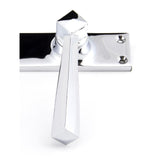 From The Anvil - Polished Chrome Straight Lever Latch Set | Sku. 91969 | Trade Door Handles.