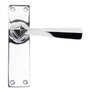 From The Anvil - Polished Chrome Straight Lever Latch Set | Sku. 91969 | Trade Door Handles.