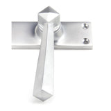 From The Anvil - Satin Chrome Straight Lever Bathroom Set | Sku. 91973 | Trade Door Handles.