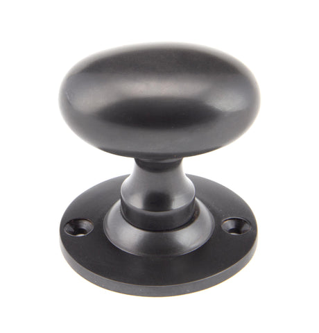 From The Anvil - Aged Bronze Oval Mortice/Rim Knob Set | Sku. 91976 | Trade Door Handles.