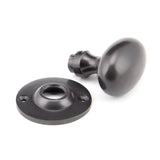 From The Anvil - Aged Bronze Oval Mortice/Rim Knob Set | Sku. 91976 | Trade Door Handles.