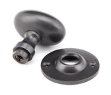 From The Anvil - Aged Bronze Oval Mortice/Rim Knob Set | Sku. 91976 | Trade Door Handles.