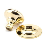 From The Anvil - Polished Brass Round Centre Door Knob | Sku. 91977 | Trade Door Handles.