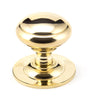 From The Anvil - Polished Brass Round Centre Door Knob | Sku. 91977 | Trade Door Handles.