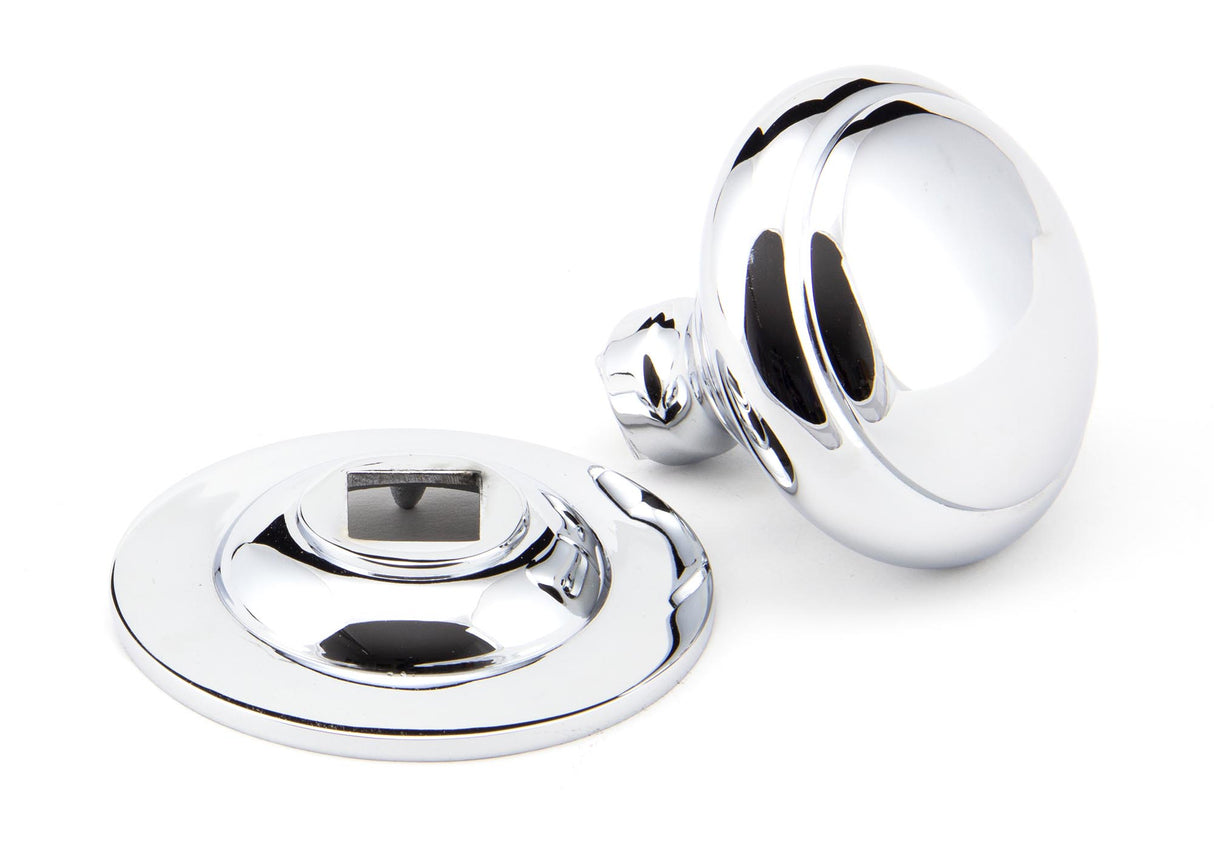 From The Anvil - Polished Chrome Round Centre Door Knob | Sku. 91978 | Trade Door Handles.