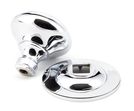 From The Anvil - Polished Chrome Round Centre Door Knob | Sku. 91978 | Trade Door Handles.