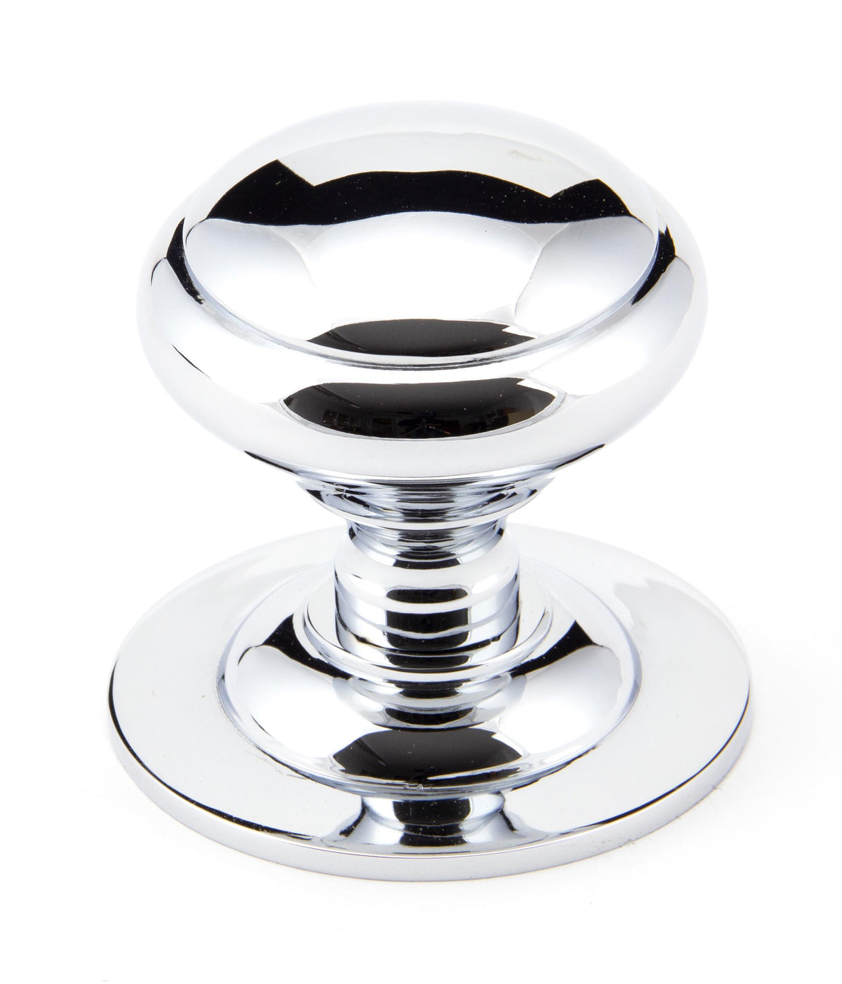 From The Anvil - Polished Chrome Round Centre Door Knob | Sku. 91978 | Trade Door Handles.