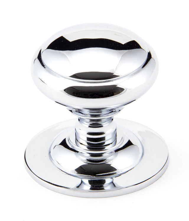 From The Anvil - Polished Chrome Round Centre Door Knob | Sku. 91978 | Trade Door Handles.