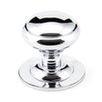 From The Anvil - Polished Chrome Round Centre Door Knob | Sku. 91978 | Trade Door Handles.