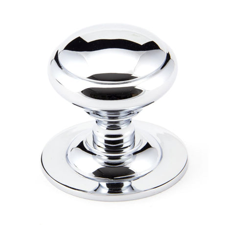 From The Anvil - Polished Chrome Round Centre Door Knob | Sku. 91978 | Trade Door Handles.