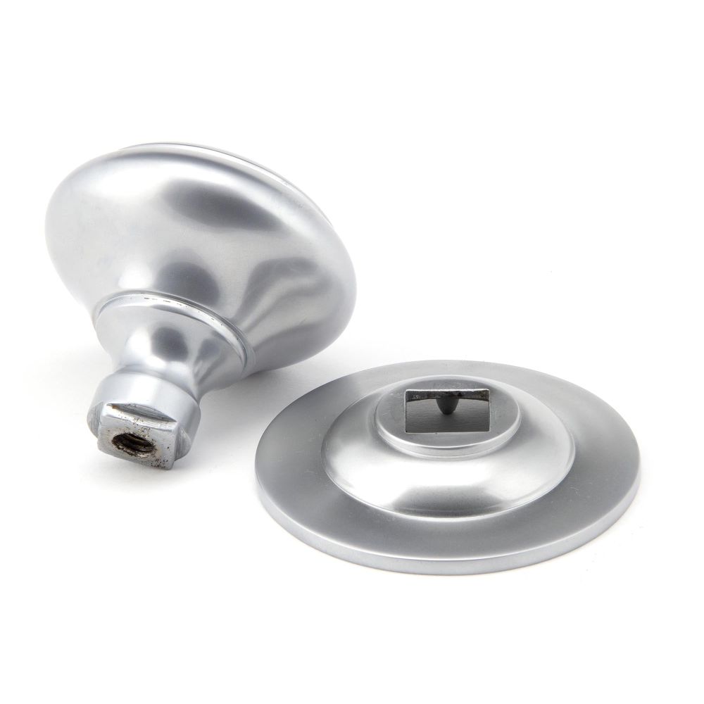 From The Anvil - Satin Chrome Round Centre Door Knob | Sku. 91979 | Trade Door Handles.