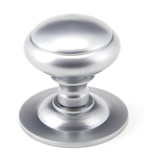 From The Anvil - Satin Chrome Round Centre Door Knob | Sku. 91979 | Trade Door Handles.