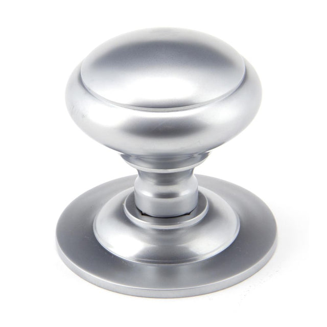 From The Anvil - Satin Chrome Round Centre Door Knob | Sku. 91979 | Trade Door Handles.