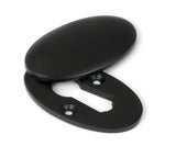 From The Anvil - Aged Bronze Oval Escutcheon & Cover | Sku. 91991 | Trade Door Handles.