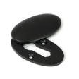 From The Anvil - Aged Bronze Oval Escutcheon & Cover | Sku. 91991 | Trade Door Handles.