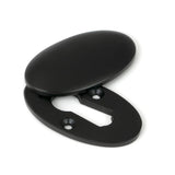 From The Anvil - Aged Bronze Oval Escutcheon & Cover | Sku. 91991 | Trade Door Handles.