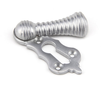 From The Anvil - Satin Chrome Beehive Escutcheon | Sku. 91994 | Trade Door Handles.