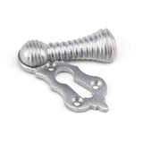From The Anvil - Satin Chrome Beehive Escutcheon | Sku. 91994 | Trade Door Handles.