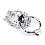 From The Anvil - Polished Chrome Lion Head Door Knocker | Sku. 91998 | Trade Door Handles.