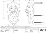 From The Anvil - Polished Chrome Lion Head Door Knocker | Sku. 91998 | Trade Door Handles.