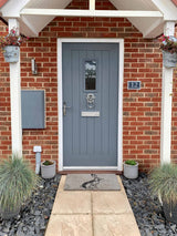 From The Anvil - Polished Chrome Lion Head Door Knocker | Sku. 91998 | Trade Door Handles.