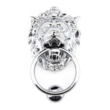 From The Anvil - Polished Chrome Lion Head Door Knocker | Sku. 91998 | Trade Door Handles.