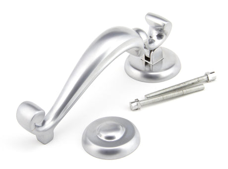 From The Anvil - Satin Chrome Doctors Door Knocker | Sku. 92002 | Trade Door Handles.