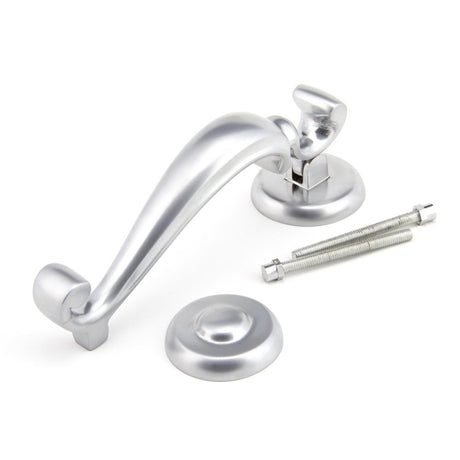 From The Anvil - Satin Chrome Doctors Door Knocker | Sku. 92002 | Trade Door Handles.